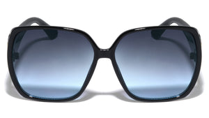 Color Glitter Side Temple Fashion Butterfly Wholesale Sunglasses