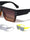 Flat Top One Piece Shield Lens Rectangle Wholesale Sunglasses