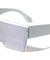 Flat Top One Piece Shield Lens Rectangle Wholesale Sunglasses
