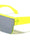 Flat Top One Piece Shield Lens Rectangle Wholesale Sunglasses