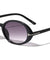 Thin Temple Retro Rounded Oval Wholesale Sunglasses