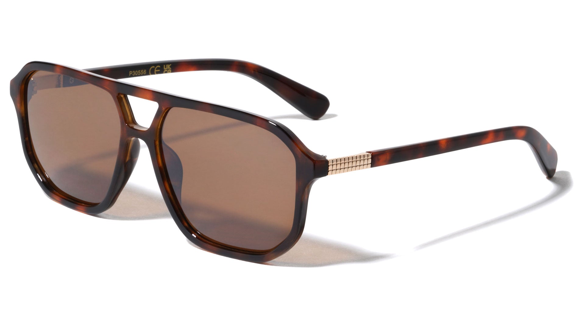 P30603 Lion Squared Aviators Wholesale Sunglasses - Frontier Fashion, Inc.