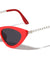 Pearls Temple Retro Cat Eye Wholesale Sunglasses