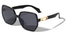 Safety Pin Hinge Fashion Geometric Butterfly Wholesale Sunglasses