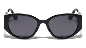 Twisted Temple Oversized Fashion Cat Eye Wholesale Sunglasses