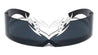 Fire Metal Cutout Accent Shield Cyclops Futuristic Wrap Around Wholesale Sunglasses