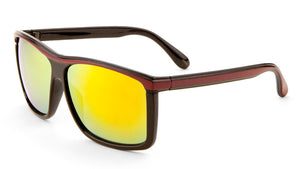 Border Classic Color Mirror Lens Wholesale Bulk Sunglasses