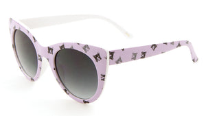 Cat Eye Cat Face Pattern Wholesale Bulk Sunglasses