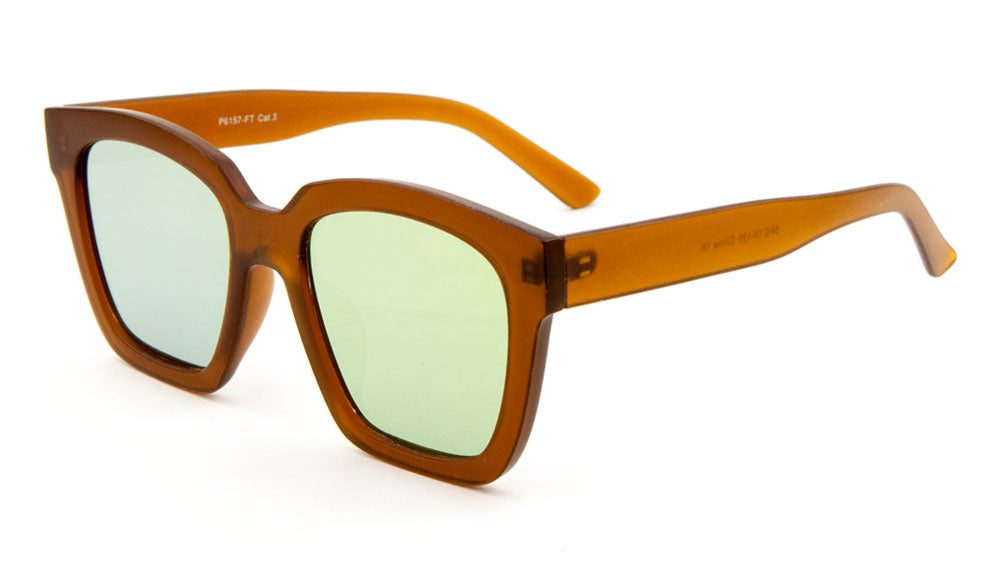 Squared Flat Lens Wholesale Bulk Sunglasses