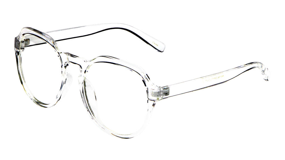 Crystal Squared Clear Lens Wholesale Bulk Glasses
