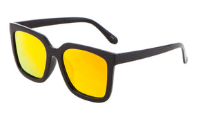 Squared Flat Color Mirror Lens Wholesale Bulk Sunglasses