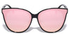 Oversized Flat Lens Cat Eye Wholesale Sunglasses