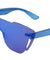 Rimless Solid One Piece Color Mirror Wholesale Bulk Sunglasses
