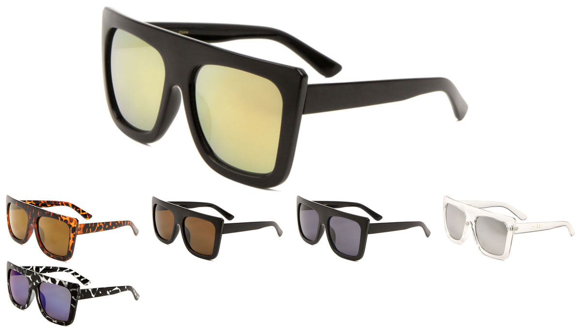 Flat Top Fashion Wholesale Bulk Sunglasses