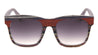 Classic Rectangular Fabric Pattern Wholesale Bulk Sunglasses