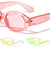 Retro Crystal Color Oval Wholesale Sunglasses