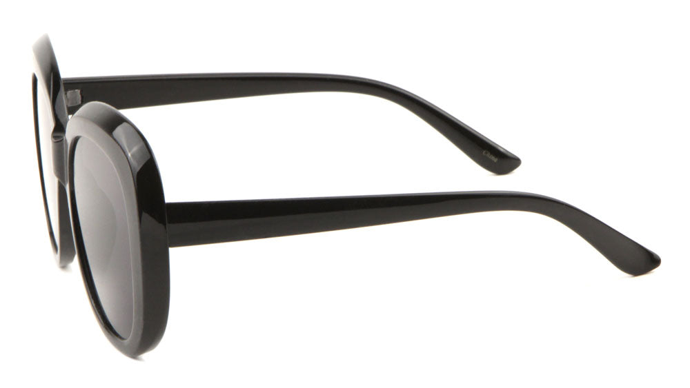 Black Thick Rim Squared Butterfly Wholesale Bulk Sunglasses