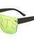 Sport Rimless One Piece Color Mirror Wholesale Bulk Sunglasses