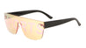 Sport Rimless One Piece Color Mirror Wholesale Bulk Sunglasses