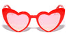Heart Shaped Rose Gold Wholesale Sunglasses
