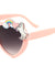 Heart Shaped Rainbow Unicorn Wholesale Sunglasses