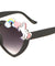 Heart Shaped Rainbow Unicorn Wholesale Sunglasses