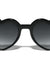 Super Dark Lens Heart Shape Wholesale Sunglasses