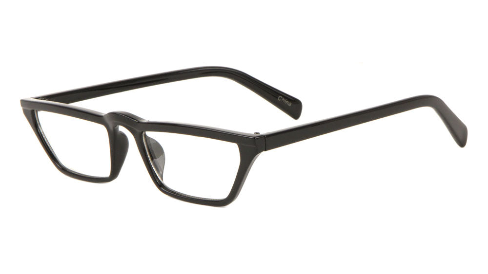 Thin Brow Fashion Clear Lens Wholesale Bulk Glasses