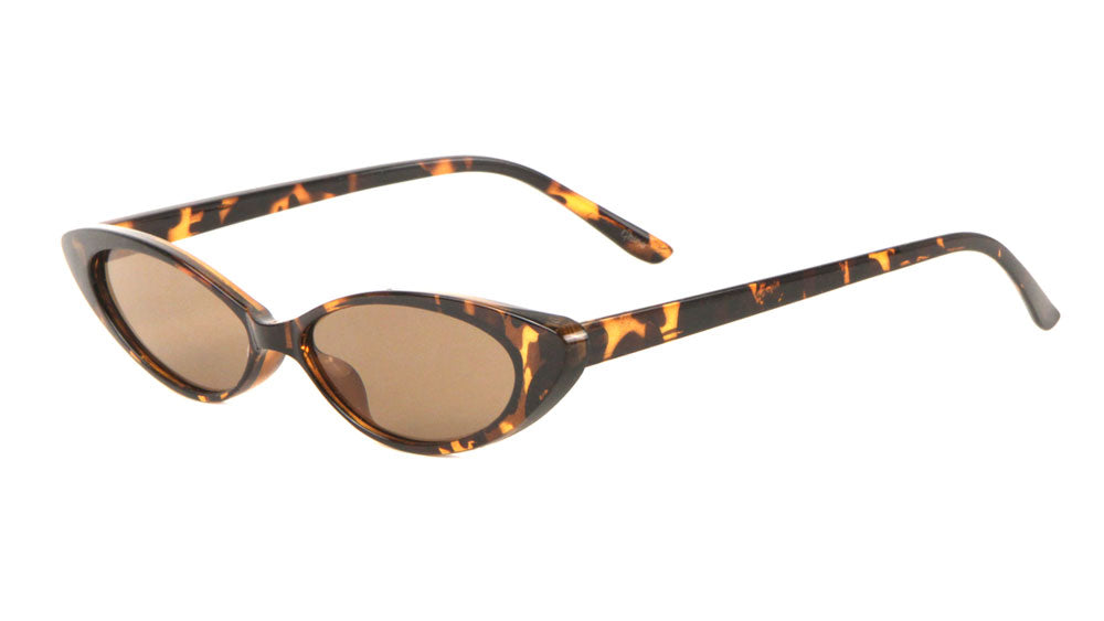 Thin Cat Eye Fashion Wholesale Sunglasses