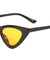 Thin Cat Eye Color Lens Fashion Wholesale Sunglasses