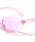 Crystal Color Cat Eye Sunglasses Wholesale