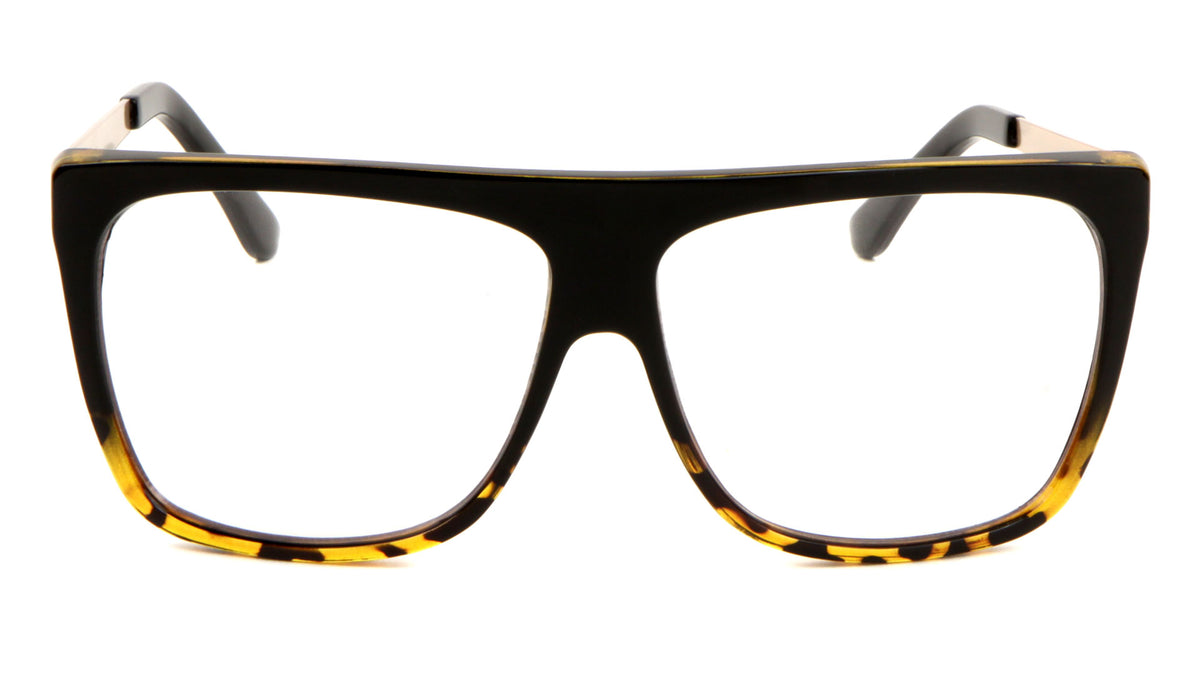 Flat Top Clear Lens Fashion Wholesale Glasses