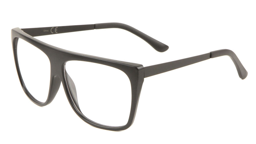 Flat Top Clear Lens Fashion Wholesale Glasses