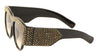 Rhinestoned Thick Frame Wholesale Fashion Sunglasses