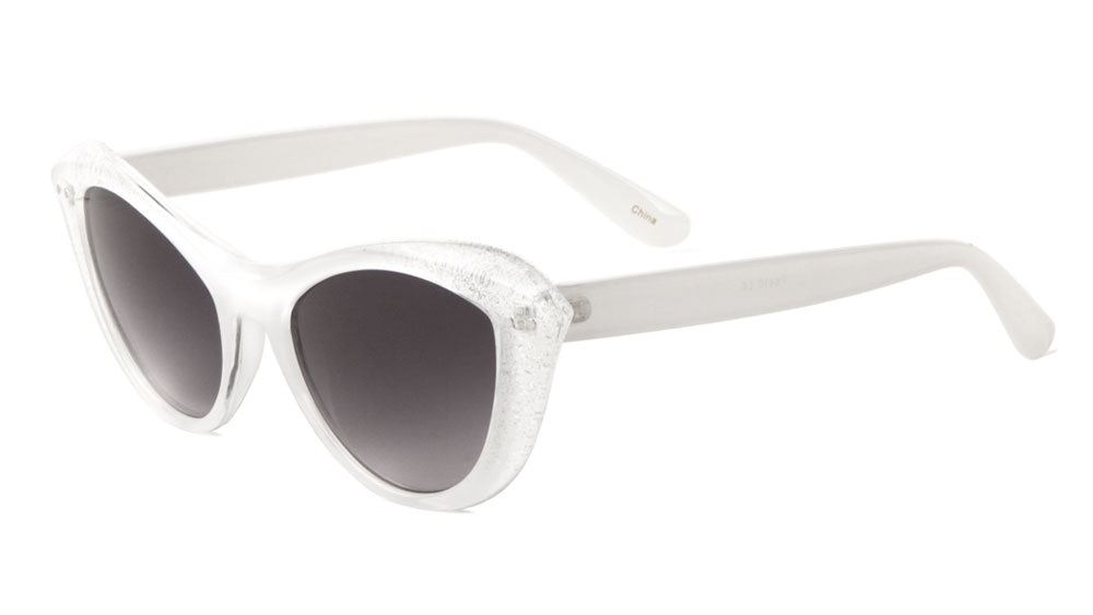 Glitter Tip Cat Eye Sunglasses Wholesale