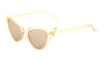 Eyelashes Cat Eye Fashion Wholesale Sunglasses