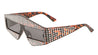 Fake Rhinestone Pointed Fashion Wholesale Sunglasses