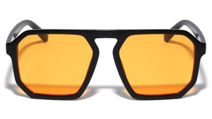 Flat Top Squared Color Sunglasses Wholesale