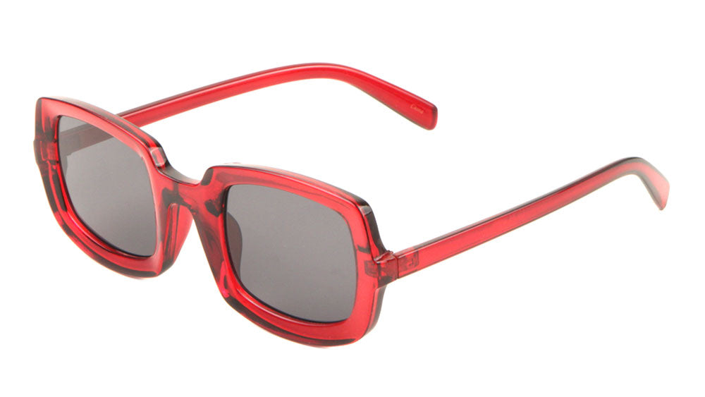Crystal Squared Sunglasses Wholesale