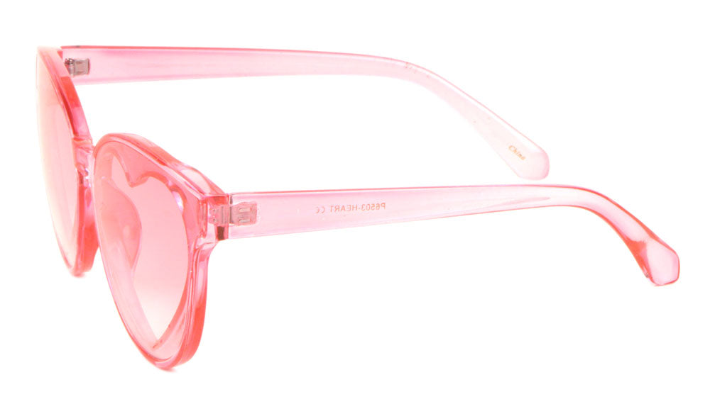 Heart Retro Cat Eye Sunglasses Wholesale