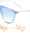 Crystal Color Shield Lens Sunglasses Wholesale