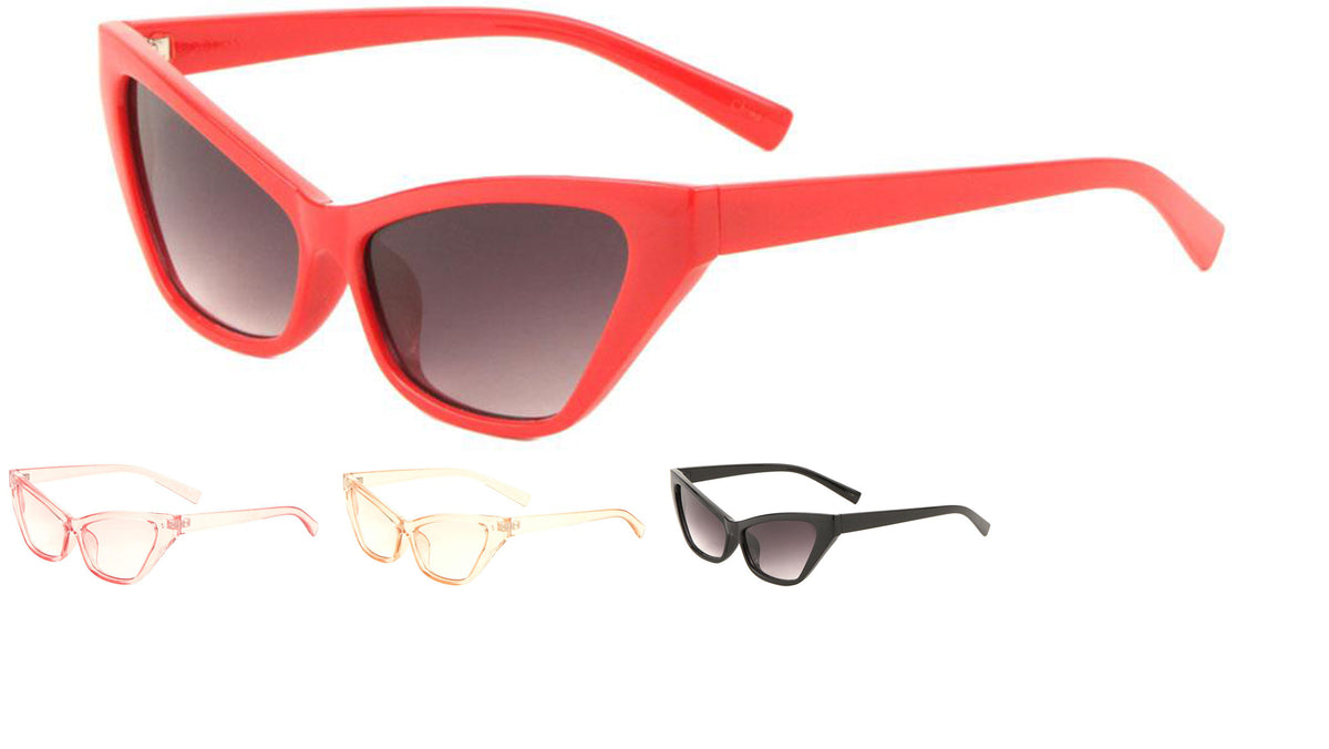 High Angle Cat Eye Sunglasses Wholesale