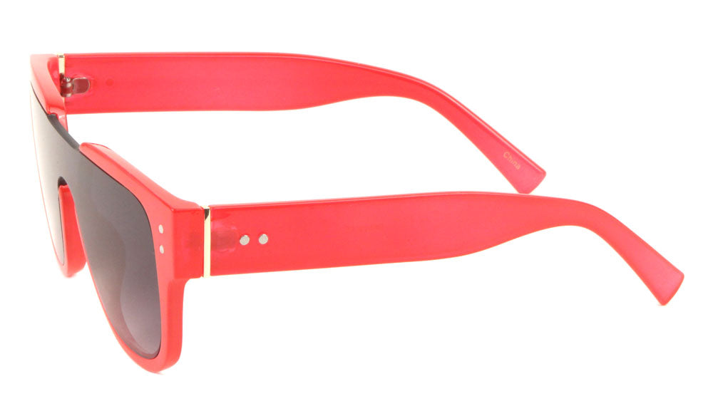 Flat Top Shield Classic Wholesale Sunglasses