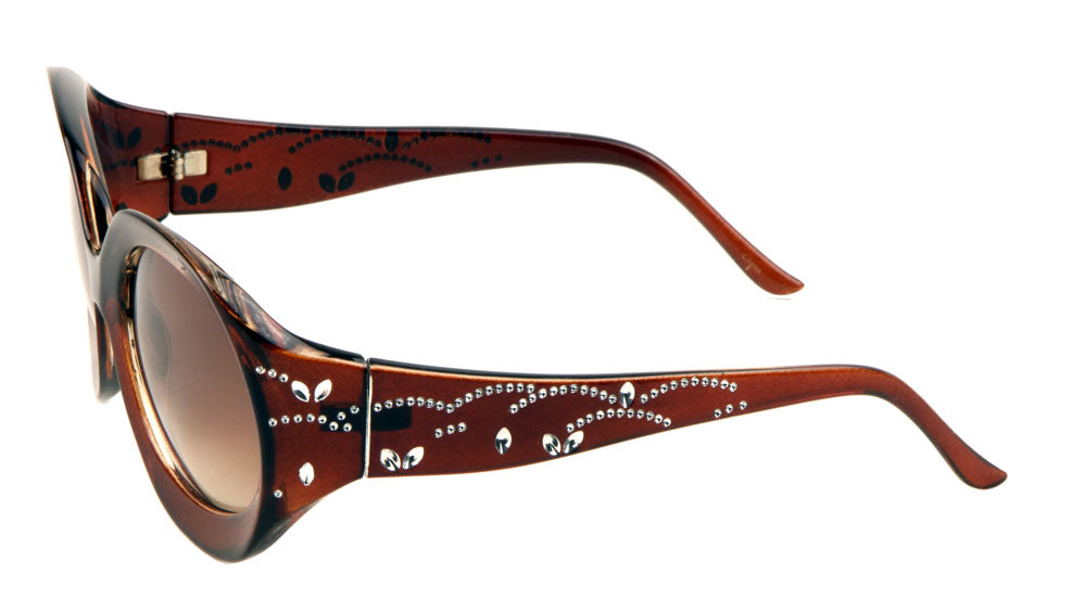 Fake Rhinestone Butterfly Sunglasses Wholesale