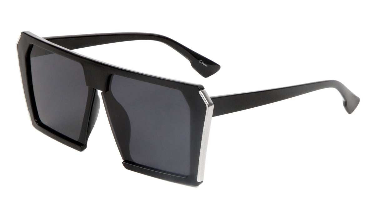 Flat Top Squared Geometric Wholesale Sunglasses