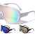 Oversized Color Mirror Shield Wholesale Sunglasses
