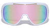 Oversized Color Mirror Shield Wholesale Sunglasses
