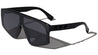Flat Lens Shield Spiked Wholesale Sunglasses