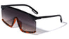 Semi-Rimless Shield Wholesale Sunglasses