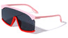 Semi-Rimless Shield Wholesale Sunglasses